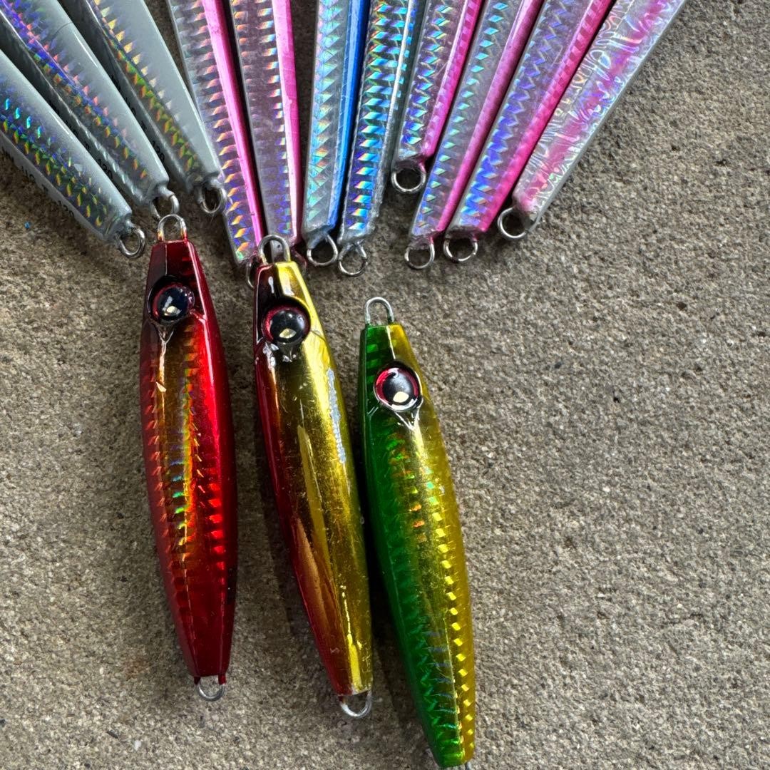 Fishing Lure CB Masamune MM Jig Metal Jig Set of 12 Glossy Design - Image 4