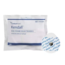 ECG Stress Electrode Snap Connector Conductive Adhesive Gel Foam Backing Adult N