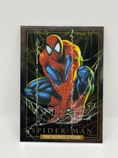 2024 SkyBox Marvel Masterpieces '92 Platinum Spider-Man #87 Marvel Card