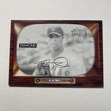 2004 Bowman Heritage Thomas Diamond Black & White Parallel RC Rookie Card #212. rookie card picture