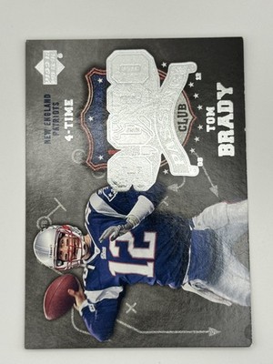 2006 Upper Deck #3KP-TB Tom Brady 3000 Yard Passing Club