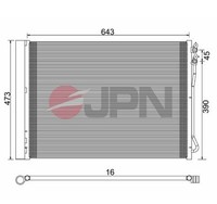 Kondensator Klimaanlage JPN 60C9085-JPN Aluminium FüR BMW 5Er F10 Touring F11