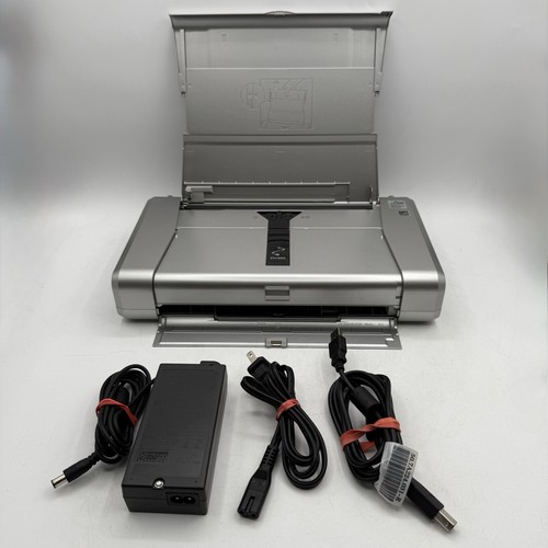 CANON iP100 Color Portable USB inkjet Printer W/Power Cord Tested NO INK - 第 1/15 張圖片