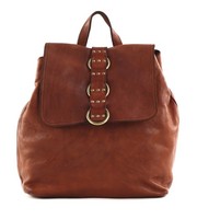 Campomaggi Demetra Backpack S Rucksack Rucksack Cognac Braun Neu