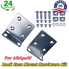 Fit UDM-Pro UniFi Switches Replacement Rack Ears Mounting Kit For Ubiquiti L  R