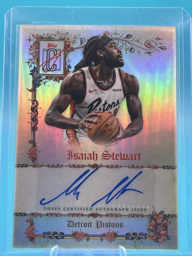 2025 Topps Signature Isaiah Stewart Base (RAW)