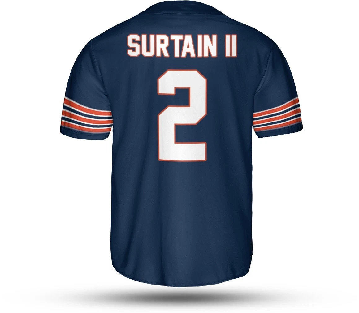 Patrick Surtain II #2 Name and Number Denver Broncos Team