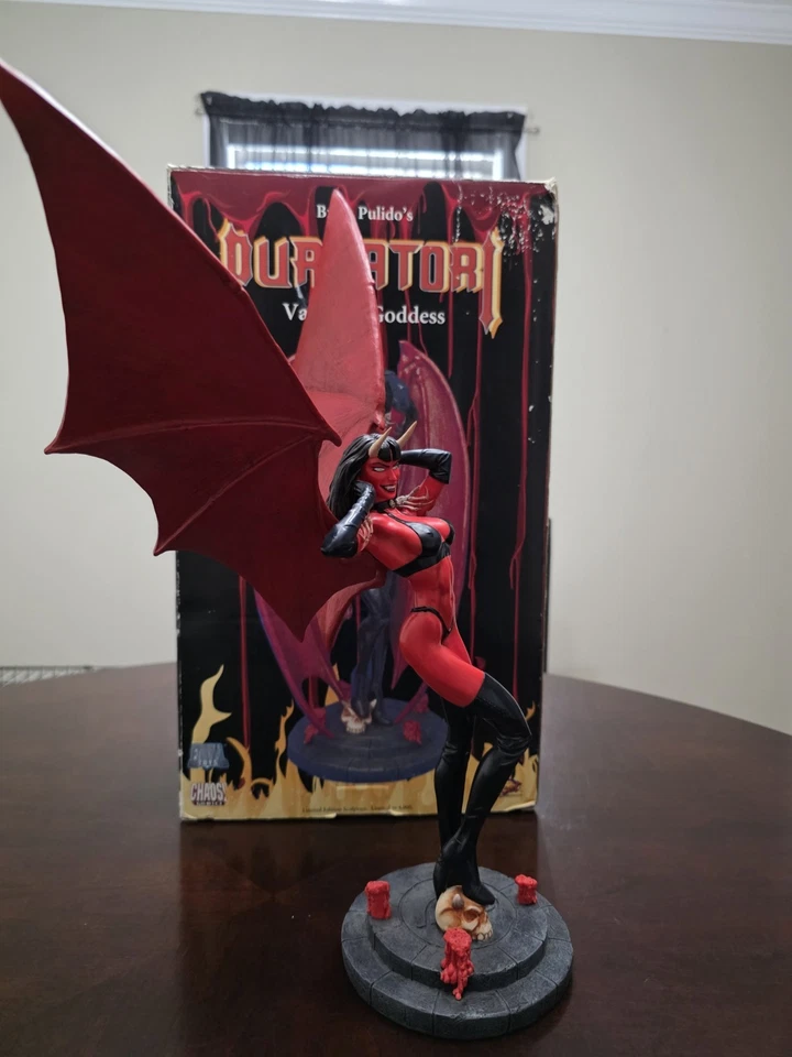 🔥PURGATORI🔥 Vampire Goddess 1/6 scale 13inch Statue Select Toys / MIB - Image 4 of 4
