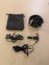 Audio-Technica ATH-M50X Black Professional Studio Monitor Headphones