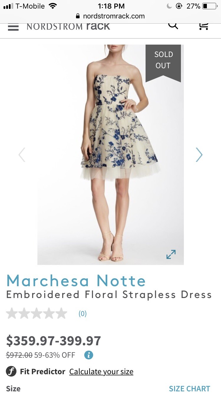 nordstrom rack vestidos