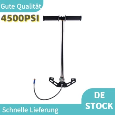 4500PSI Luftpumpe Air Gun Pump PCP Airgun Hochdruck Handpumpe Faltbar Standpumpe