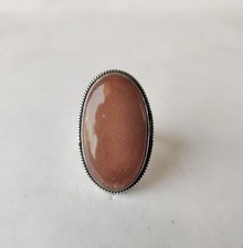 Awesome Sunstone Gemstone Ring 925 Sterling Silver Free Shipping Ring Boho Ring