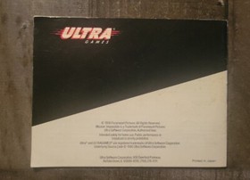 Mission: Impossible Nintendo NES Manual Only