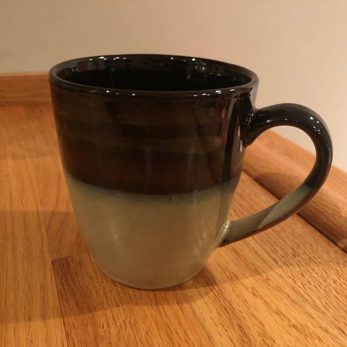 Juego de 4 tazas de café Sonoma Life + Style Azteca 4" beige y marrón oscuro - Imagen 2 de 7