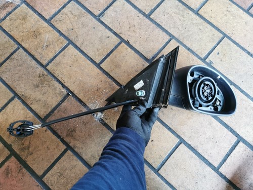 Seat Ibiza 6L 6L1 Außenspiegel Seitenspiegel manuell vorne rechts unlackiert