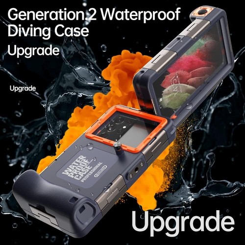 Waterproof Diving Phone Case for iPhone Samsung Galaxy Huawei Series Smartphones - Picture 3 of 9