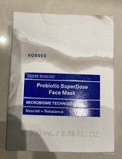 Image of KORRES Greek Yoghurt Probiotic Superdose Face Mask 100ml - Brand NEW