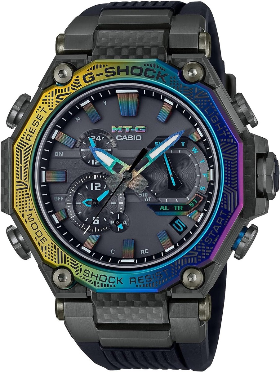 カシオ　G-SHOCK MTG MTG-B 2000YR-1AJR CASIO G-SHOCK MT-G MTG-B2000YR-1AJR LIMITED Rainbow Bezel Atomic