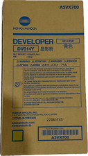 Konica Minolta DV-614Y Yellow Developer A3VX700 Compatible models in description