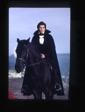 Frank Langella Dracula Vampire on horse Original 35mm Camera Transparency 1979