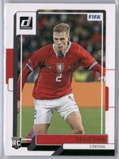 David Zima Rookie RC 2022-23 Panini Donruss Soccer FIFA Base #22 Czech Republic