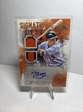 2017 Panini Diamond Kings Baseball Manny Machado Dual Jersey Auto /15 Padres 🔥