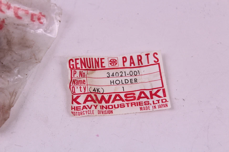 KAWASAKI F6 F9 F7 ЛЕВАЯ НОГА КОЛЫШЕК ДЕРЖАТЕЛЬ - Изображение 2 из 3