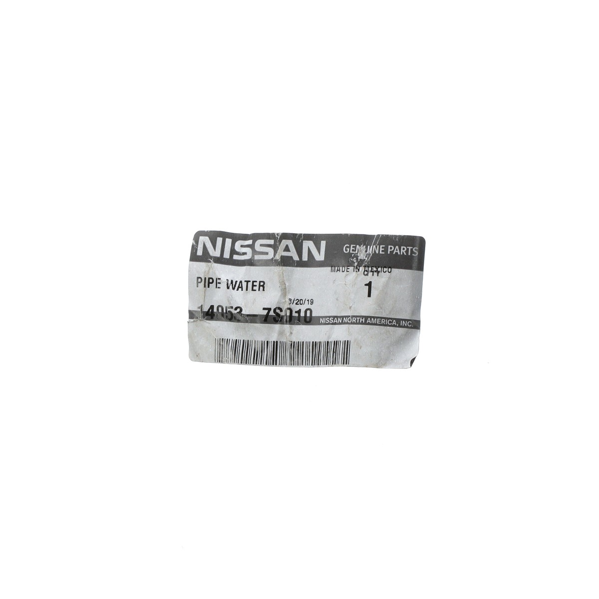 OEM NEW Genuine Nissan Oil Cooler Water Pipe 5.6L 2004-2015 Titan
