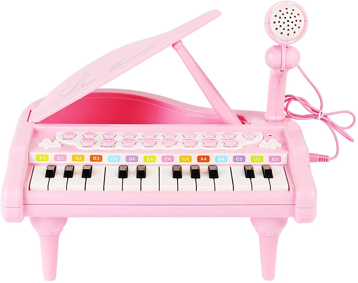 Conomus Piano Keyboard Toy for Kids 1 2 3 4 Year Old Girls First
