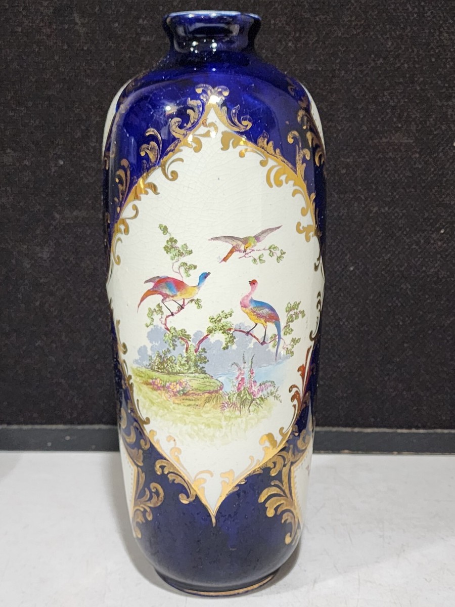 19世紀末イギリス製 CRESCENT e Jones&Sons 建水 Antique George Jones Crescent China England Victorian 12