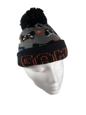 Children  s Place Gamer Stocking Cap Cuffed Winter Hat Size S/M 4-7
