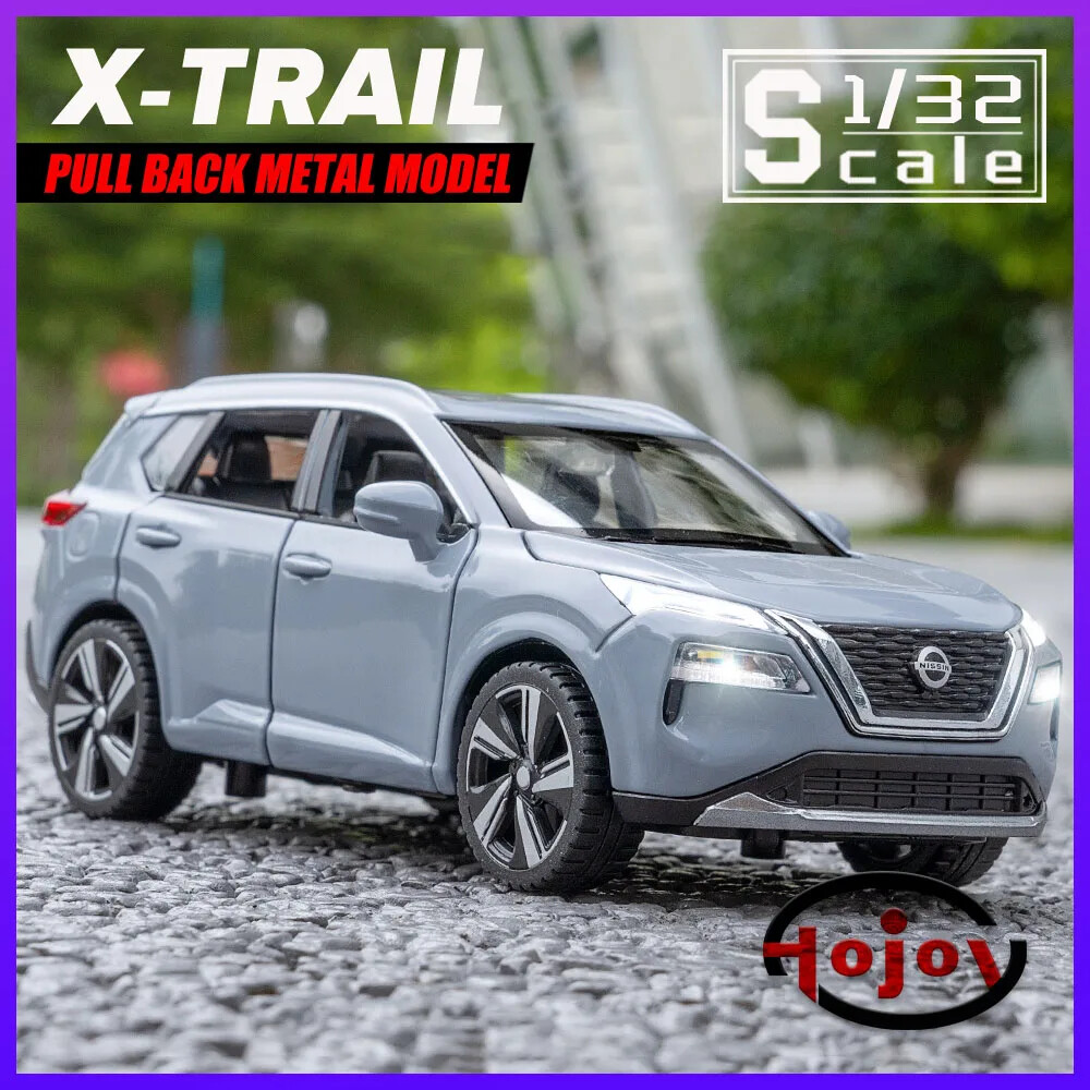 1/32 Nissan X-Trail Suv Supercar Diecast Car Alloy Car Model Toy