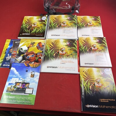 Pearson enVision Mathematics (Grade 6) Homeschool Curriculum Kit - Brand New!