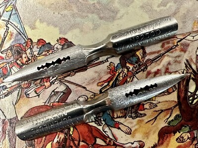 2 Vintage Blanzy-Poure 2500 Sergeant Major Dip Pen Nibs As Used By Marcel Proust