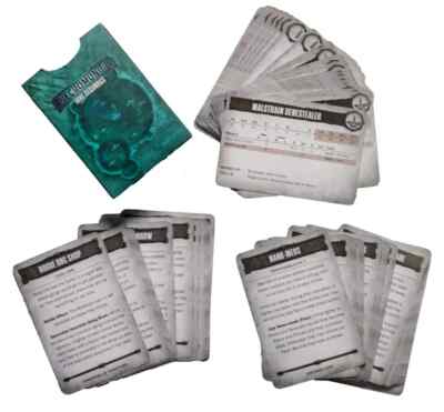 Necromunda - Hive Secundus - Cards, NEW (Sealed) warhammer