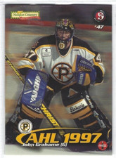 John Grahame (goalie) 1997-98 Providence Bruins (AHL)