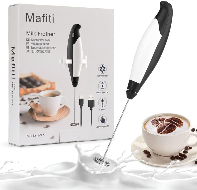 Milk Frother Electric Handheld Whisk Milk Foam for Coffee Maker Whisk Mixer New-image
