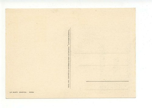 Cartolina 6 Febbraio 1961 Giornata Europea della Scuola non viaggiata - Foto 2 di 2