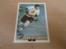 1992-1993  Classic Draft Picks LEE J.LESLIE   # 26 PRINCE ALBERT RAIDERS WHL