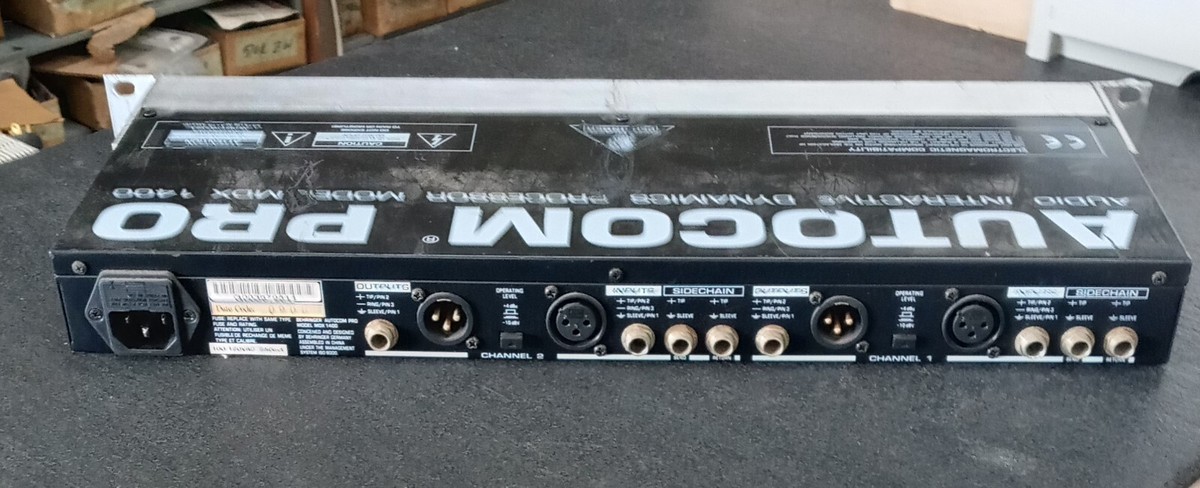 Behringer Autocom Pro model MDX-1400 - Clean | eBay