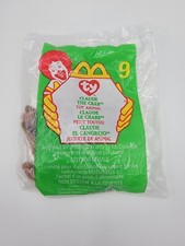 1999 McDonald's Happy Meal Toy TY Teenie Beanie Babies "The Claude the Crab" 9
