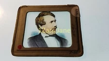 ENN HISTORIC Magic Lantern GLASS Slide PORTRAIT OF G. Marconi