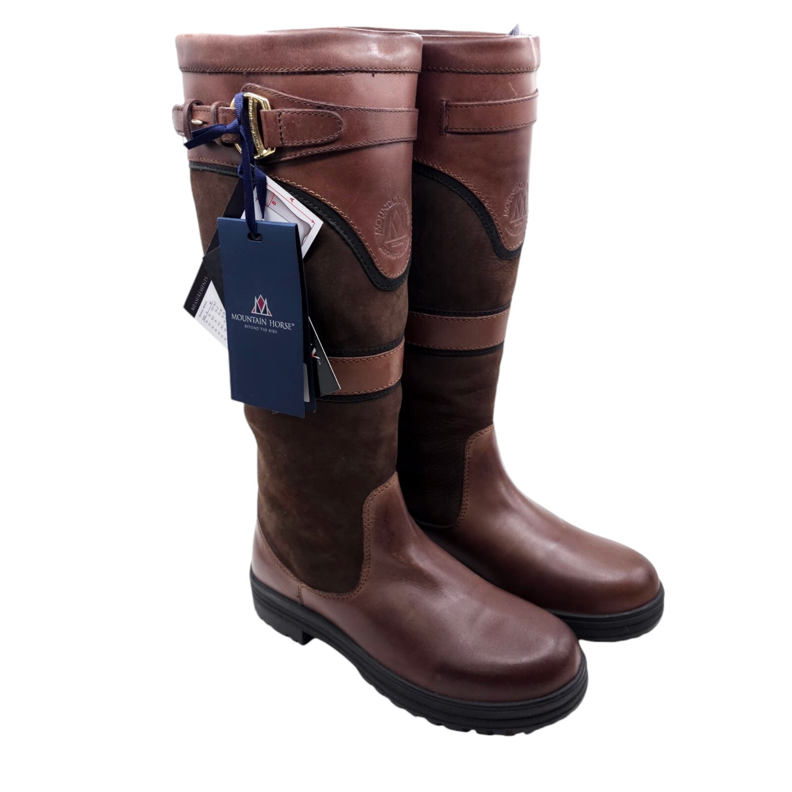 Mountain Horse Devonshire Tall Barn Boot Brown Waterproof Women's 8 eBay