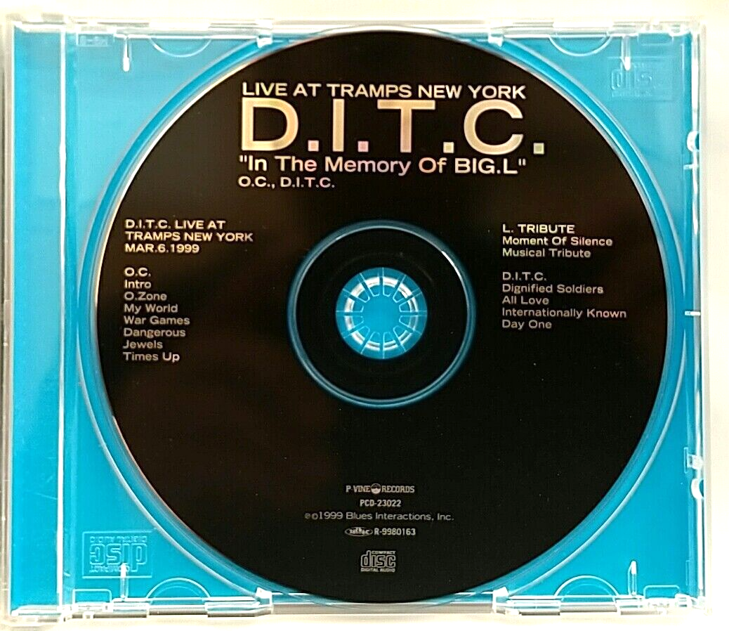D.I.T.C. / LIVE AT TRAMPS NEW YORK　BIG L D.I.T.C. – Live At The Tramps New York 