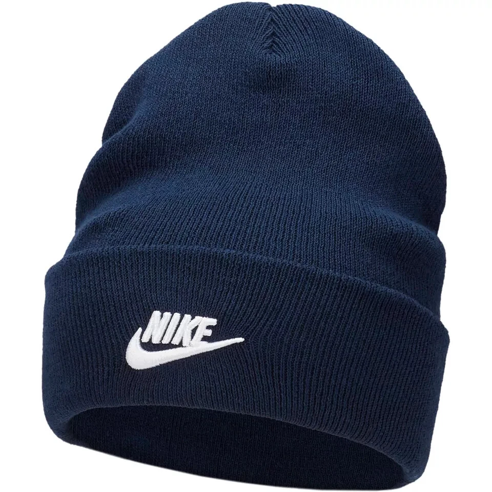 Nike Beanie Hat Navy Blue White