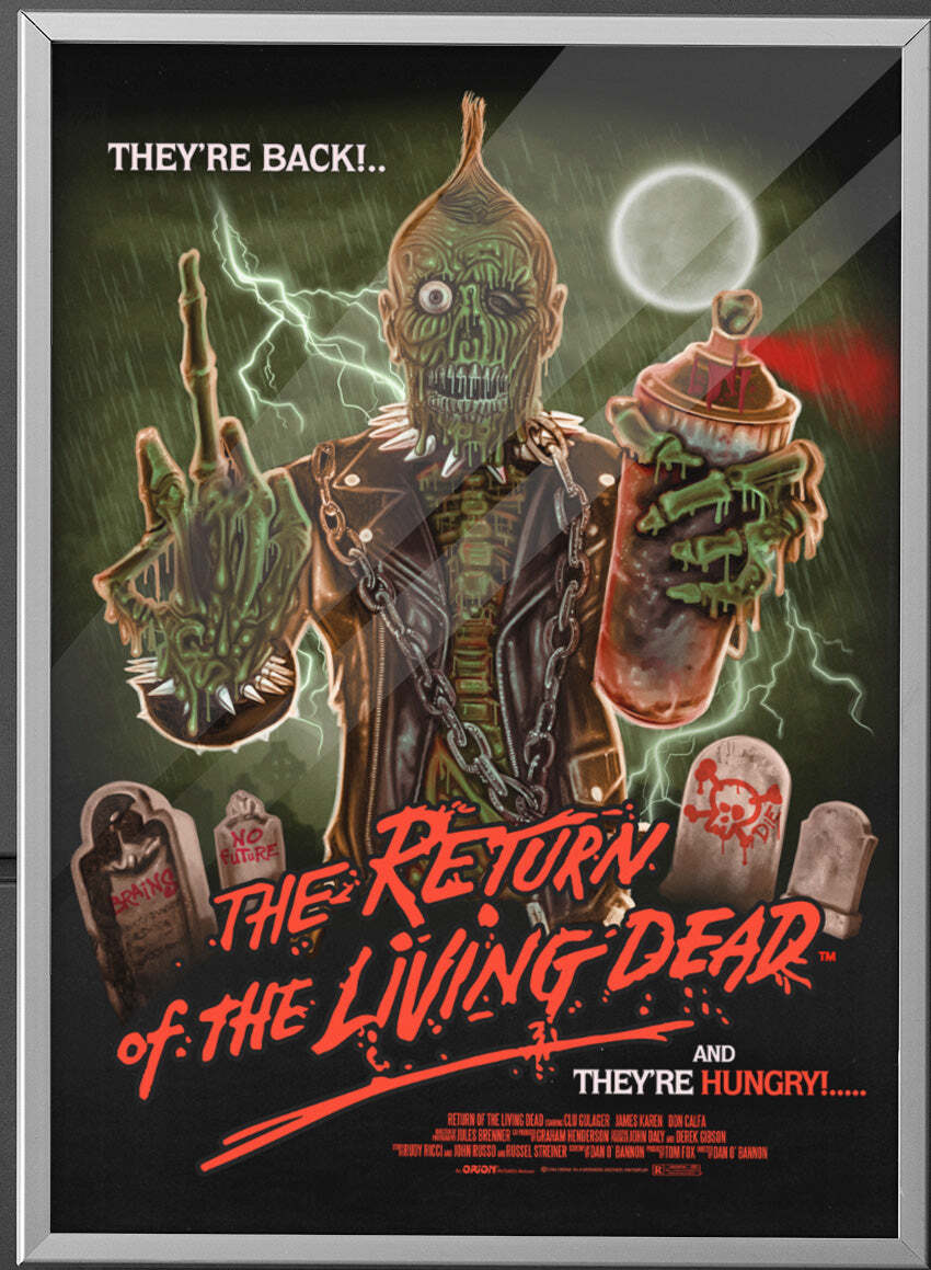 Return of the Living Dead - Punk Rock Poster | eBay
