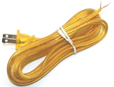 Power Cord with Male Plug for Surface Outlet or Receptacle Extension Assembly
