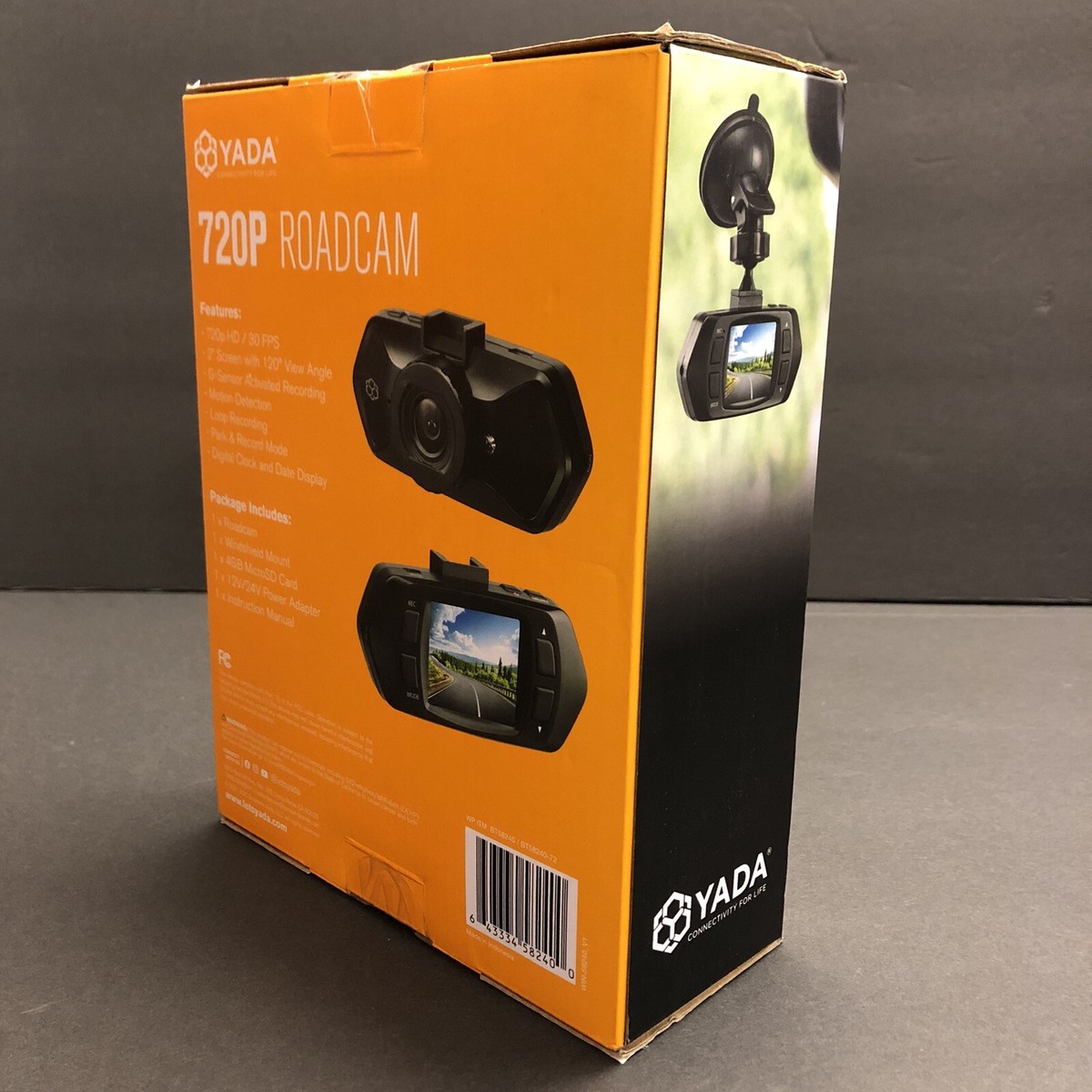 レコーダー Yada Roadcam 720P Black Dash Cam Dashcam | eBay