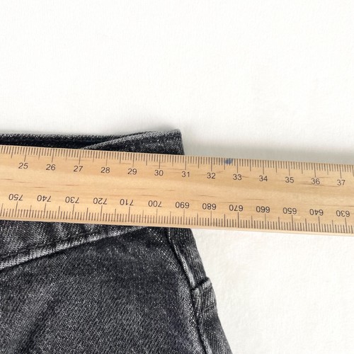 Nobody Denim Kennedy Jeans Womens Size 24 Char Black High Rise Frayed Hem New - Picture 2 of 8
