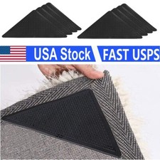 8Pcs Carpet Stickers Anti Slip Rug Holder Reu...